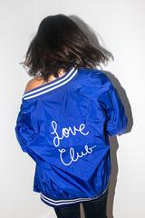 The Love Club Athletic Bomber Jacket